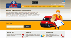 Desktop Screenshot of acxcouriers.com
